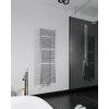 Instamat Inox Straight Radiateur sèche-serviettes, dim. H 1210 x L 505 mm, 6 raccords ½'', incl. consoles murales, inox brossé SW416849
