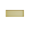 Hotbath &MORE Inbouwbox of inbouwnis - 30x80x10 - met LED - IP44 - PVD - geborsteld messing (goud) SW1246616