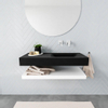 MONDIAZ ALAN 100cm badmeubel solid surface planchet talc Vrijhangende wastafel cloud rechts zonder kraangat kleur urban SW408792 MONDIAZ ALAN 100cm badmeubel solid surface planchet talc Vrijhangende wastafel cloud rechts zonder kraangat kleur urban SW408792