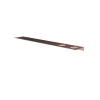 Hotbath &MORE Planchet - 80cm - inclusief bevestigings rails - 2 uitsparingen - voor zeepdispenser of beker - PVD - geborsteld koper SW1245951