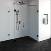 Saniclass Create douchecabine rechthoek 3-delig 100x140cm profielloos met antikalk en 8mm veiligheidsglas zwart mat SW223646 Saniclass Create douchecabine rechthoek 3-delig 100x140cm profielloos met antikalk en 8mm veiligheidsglas zwart mat SW223646