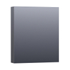 Saniclass Dual spiegelkast 60x70x15cm verlichting geintegreerd rechthoek 1 draaideur Hoogglans Grijs MDF SW371811 Saniclass Dual spiegelkast 60x70x15cm verlichting geintegreerd rechthoek 1 draaideur Hoogglans Grijs MDF SW371811