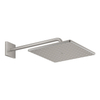 Grohe Rainshower Mono 310 Cube Hoofddouche - 31x 31cm - 1 straalsoort - wandarm 42.2cm - Supersteel (RVS) SW438935
