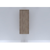 H&R badmeubelen Juice Halfhoge Kast - 40x35x100cm - met ronde hoeken - 3D-front - 1 deur - linksdraaiend - rockford oak SW875274