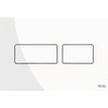 Tece Solid bedieningsplaat - duospoeltechniek - wit glanzend SW643995