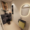 MONDIAZ TURE-DLUX meuble de toilettes 40 cm Oro. Lavabo EDEN Lava position à droite. Avec 1 trou de robinet. SW1103917