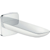 Hansgrohe PuraVida Bec déverseur 3/4"x19.6cm chrome/blanc 0451080 Hansgrohe PuraVida Bec déverseur 3/4"x19.6cm chrome/blanc 0451080