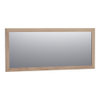 Miroir BRAUER Citrine - 160x70cm - rectangulaire - cadre en chêne naturel à lamelles SW223463