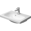 Duravit Durastyle lavabo - 63.5x40x17cm - rectangulaire - simple vasque - 1 trou - blanc SW88233