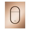 Grohe Arena cosmopolitan S-size drukplaat warm sunset geborsteld SW242261 Grohe Arena cosmopolitan S-size drukplaat warm sunset geborsteld SW242261