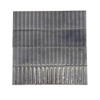 SAMPLE Terravito Sileno Voor wandtegel - 30x7.5cm - 8mm - ribbel - Antraciet SW1221343