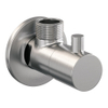 BRAUER Brushed Edition Robinet d'arrêt d'angle - G1/2 - flexible - inox brossé SW1182501