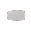 INK SP31 miroir - 160x4x80cm contour dans un cadre en acier incl dir LED - chauffage - changement de couleur - dimmable et interrupteur - métal brossé black SW955829