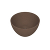 Arcqua Olivia Waskom - 22x22cm - rond - opbouw - mat chocola SW1584222