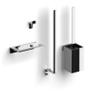 Clou Fold ensemble d'accessoires pour toilette chrome SW809557