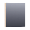BRAUER Impress Deluxe armoire de toilette - 60x70x15cm - éclairage interne et externe - 1 porte miroir double face à droite Sunlit SW242119