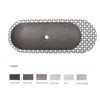 Urbi et Orbi Holywater L opbouw wastafel beton 95x14x35,5cm ivoor SW451039 Urbi et Orbi Holywater L opbouw wastafel beton 95x14x35,5cm ivoor SW451039