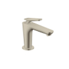 Hansgrohe Axor citterio c 1-gats toiletkraan - 90 - coolstart - met push-open - afvoerplug - voorsprong 12.8cm - nikkel (zwart) SW1152152