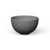 Looox Ceramic raw Sink Small Waskom / fontein 23cm zwart SW405440