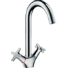 Hansgrohe Logis mitigeur de cuisine à deux poignées 220 Eco, chromé SW528881