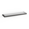Zack LINEA Planchet - 46x13x3cm - mat glas - grafiet SW1416161