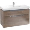 Villeroy & boch Subway 2.0 wastafelonderkast 98.7x59x44.9cm Santana oak SW118781 Villeroy & boch Subway 2.0 wastafelonderkast 98.7x59x44.9cm Santana oak SW118781