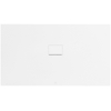 Villeroy & Boch Squaro infinity kunststof douchebak quaryl rechthoekig - 160x90x4cm - Stone White (mat wit) SW228360