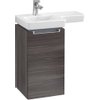 Villeroy & boch Subway 2.0 wastafelonderkast 35x62x33.5cm Eiken grafiet 0124376 Villeroy & boch Subway 2.0 wastafelonderkast 35x62x33.5cm Eiken grafiet 0124376