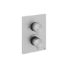 Crosswater 3ONE6 Inbouwthermostaat - 2 knoppen - 2 functies - met inbouwdeel - geborsteld RVS SW955778