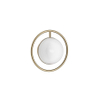 Crosswater Tranquil Halo Lamp - geborsteld messing (goud) SW927996