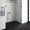 Saniclass Create douchedeur 170x200cm 2-delig profielloos met antikalk en 8mm veiligheidsglas zwart mat SW223736 Saniclass Create douchedeur 170x200cm 2-delig profielloos met antikalk en 8mm veiligheidsglas zwart mat SW223736