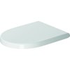 Duravit Starck 3 WC-zitting 43.1x37x4.3cm met softclose met quickrelease Kunststof wit Glanzend 0290272 Duravit Starck 3 WC-zitting 43.1x37x4.3cm met softclose met quickrelease Kunststof wit Glanzend 0290272