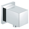 Grohe Euphoria Cube Wandaansluitbocht - buitendraad - met terugstroombeveiliging - chroom 0442199