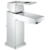 GROHE Eurocube robinet de lavabo économiseur d'eau avec commande de vidage et cartouche ES 28mm chromé 0436338