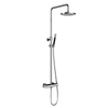 Hotbath Cobber X thermostatische regendoucheset chroom SW440499 Hotbath Cobber X thermostatische regendoucheset chroom SW440499