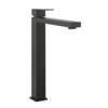 Crosswater Verge Wastafelmengkraan verhoogd - mat zwart SW648418