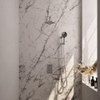 BRAUER Chrome Edition inbouw regendoucheset – Ø20 cm hoofddouche – 40 cm rechte wandarm – ronde handdouche – met omstel SW538390