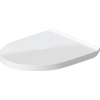 Duravit No.1 DuraStyle Basic WC-zitting - 37.3x43x4.3cm - kunststof - wit glanzend SW242800