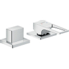 Hansgrohe Metropol 2-gats badrandcombinatie - met beugelgreep - hoogglans chroom SW99891