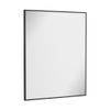 Crosswater MPRO spiegel - 90x70cm - verticaal/horizontaal - mat zwart SW1026496