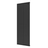 Plieger Cavallino Retto designradiator verticaal enkel middenaansluiting 1800x602mm 1205W zwart grafiet (black graphite) 7252992 Plieger Cavallino Retto designradiator verticaal enkel middenaansluiting 1800x602mm 1205W zwart grafiet (black graphite) 7252992