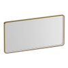 BRAUER Sapphire miroir 100 rectangulaire arrondi cadre or avec éclairage LED direct avec fonction de variation et de couleur et télécommande SW1203748