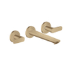 AXOR Citterio C afbouwdeel wastafelkraan - 3-gats - geborsteld brons SW1152172