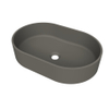 Arcqua Case waskom - ovaal - 55x36cm - mat quartz grijs SW1209103