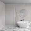 Aqua Vista Lokla paroi latérale - 100x200cm - incl. kit de montage - pour cabine de douche - inox brossé SW1427054