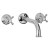 Herzbach Anais robinet de lavabo classique montage mural couleur set bronze 25,6x7,5cm SW538209 Herzbach Anais robinet de lavabo classique montage mural couleur set bronze 25,6x7,5cm SW538209
