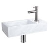 Differnz Helios Fonteinset marmer recht mat chroom SW333564 Differnz Helios Fonteinset marmer recht mat chroom SW333564