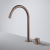 Hotbath Cobber Wastafelmengkraan - hoog - opbouw - zonder waste - PVD - geborsteld koper SW1117773