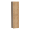 Saniclass Solution badkamerkast 160x35x35cm met 2 greeploze links- en rechtsdraaiende deur MFC Nomad SW370067 Saniclass Solution badkamerkast 160x35x35cm met 2 greeploze links- en rechtsdraaiende deur MFC Nomad SW370067