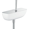 Hansgrohe PuraVida douchekraan met koppelingen wit chroom 0451082 Hansgrohe PuraVida douchekraan met koppelingen wit chroom 0451082